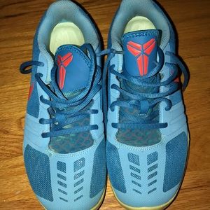 light blue kobe shoes